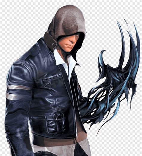 blue video game leather jacket